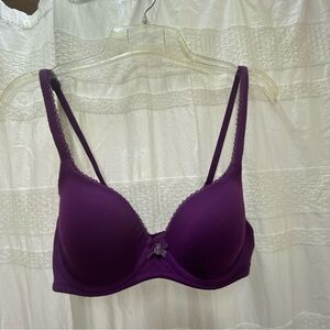 Victoria's Secret Deep Purple Bra with Lace